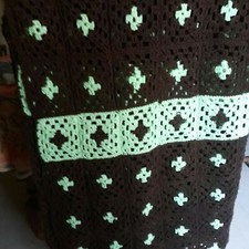 Couvre lit crochet - couvre,