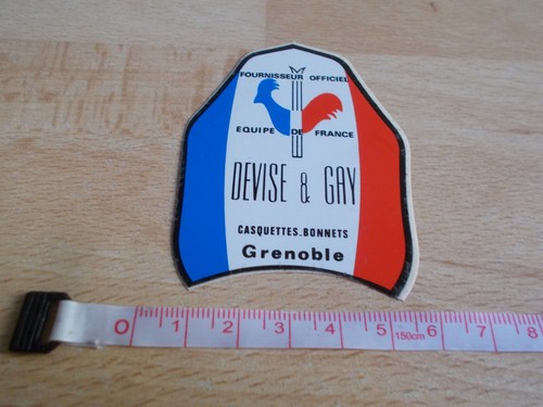 Autocollant ski devise gay - autocollant,