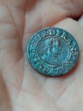 Louis  XIII , Denier Tournois 1612 A Paris! 1,3   g Nettoyée 