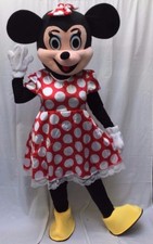 Minnie mouse costume mascotte - minnie,
