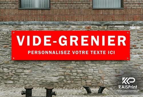 Bache banderole - /,