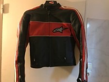 BLOUSON CUIR MOTO FEMME - ALPINESTARS - EXCELLENT ETAT T40