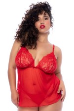 Nuisette courte grande taille