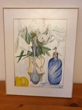 Jolie aquarelle nature morte
