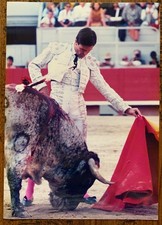 photo-photographie corrida - torero Espartaco - 21x15 - arènes d'Arles