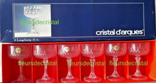 Cristal d'arques 6 Coupes a