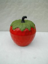 bac à glaçons fraise plastique vintage des années 70