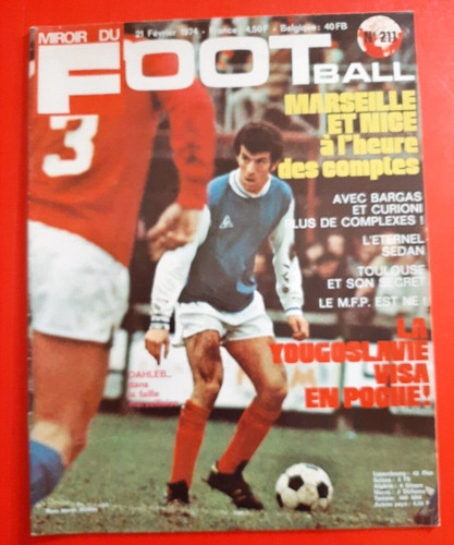 1974 miroir football 211 - miroir, du