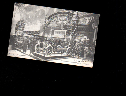 Automobile ancien cpa cycle - cpa,