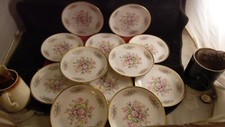 Service de 12 assiettes à dessert en porcelaine Thomas décor Ottlinger Sevelen