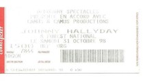 RARE / TICKET BILLET DE
