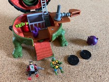 Jouet Tortue Ninja type Mighty max / Polly Pocket - 1994