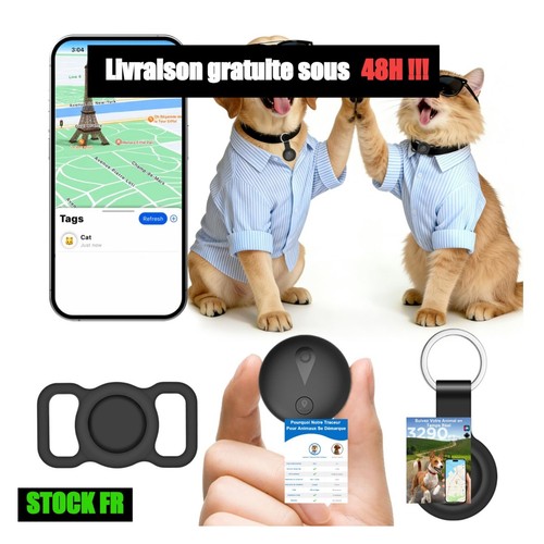 Collier gps chat chien traceur - collier,