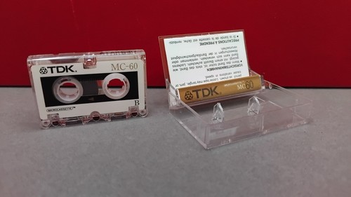 Microcassette tdk 60 - microcassette, mc-60