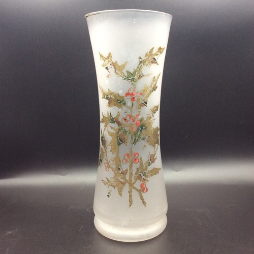Vase verre soufflé moulé - vase,