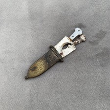 Ancien Coupe Cigare Publicitaire Champagne Augé & Co