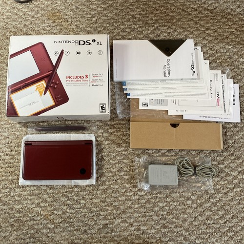 Nintendo dsi burgundy - nintendo,