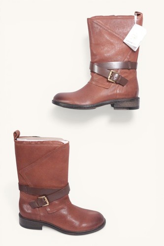 Minelli bottines talon cuir - bottines,