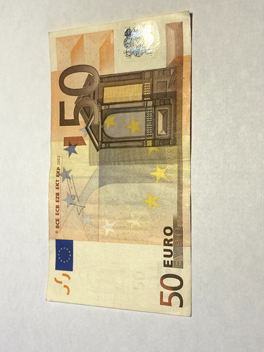 Billet banque 50 euros - billet, de