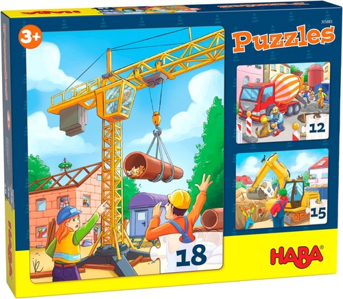 Puzzles engins chantier - puzzles, de