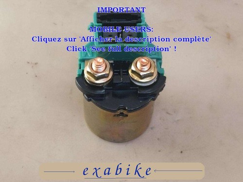 Relais demarreur pour honda - demarreur,