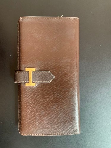 Sac main hermes marron - main,