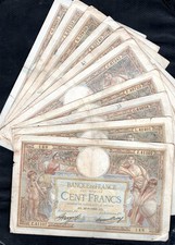 Lot de 10 billets anciens –