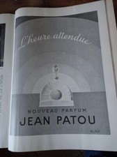 parfum Jean PATOU + carillon