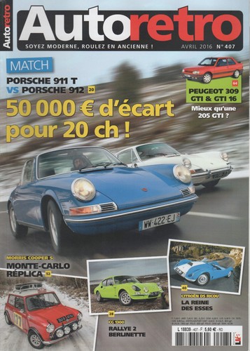 Auto retro 407 - cg, porsche