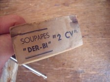 CITROËN 2CV - soupapes