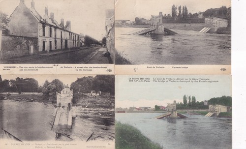 Lot antique postcards - 4,