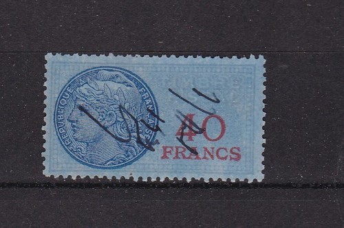 Timbre france fiscaux - france,