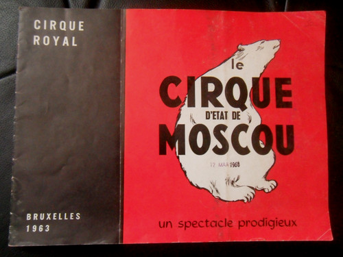 Ancien programme cirque de - -,