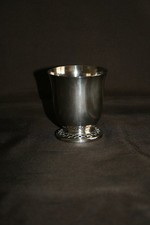 Timbale en métal argenté - Médard