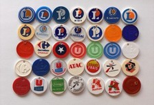 Lot X 35 Jetons De Caddie