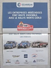 AFFICHE : RALLYE MONTE CARLO