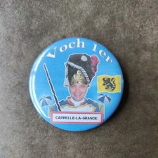 Pins / badge tambour major Carnaval Dunkerque pour clet'che cappelle la grande 