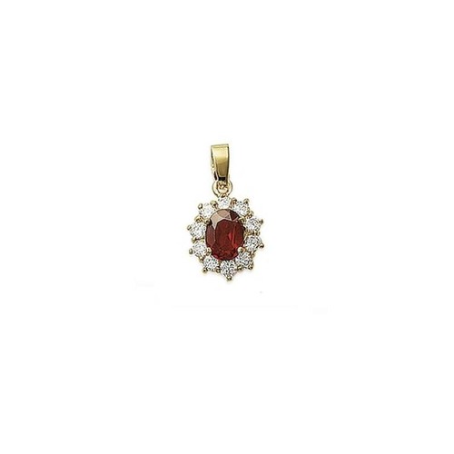 Pendentif fleur marquise coul - pendentif,