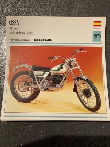 Carte fiche moto - fiche,