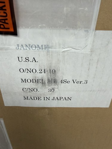 Janome mb4s four needle - mb4s,