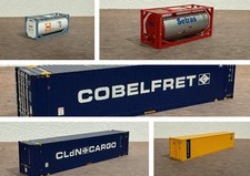 Conteneurs containers HO ACME neufs compatible roco lima jouef sncf train tgv