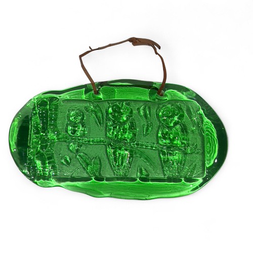 Verre estampé verte kosta - verre,