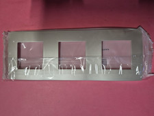 Arnould ESPACE 60888 - Plaque Triple TECHNIUM Entraxe 71mm (Aluminium Alu)