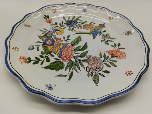 Assiette vintage céramique - assiette,