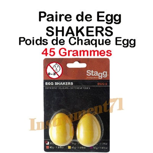 Paire maracas shakkers - paire,