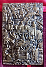 Medaille bronze France les révolutions pour la liberté Ville De Paris Delamarre