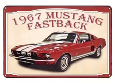 Plaque Murale Métal "1967