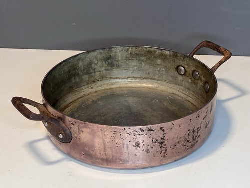 Ancien faitout cuivre - faitout, en