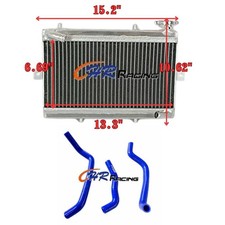 Aluminum Radiator+BLUE HOSE
