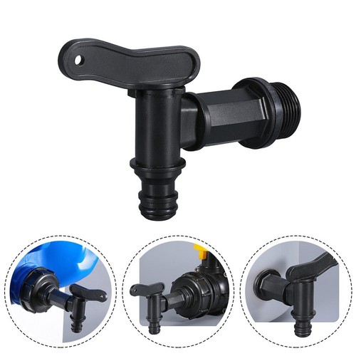 Robinet plastique noir - robinet,